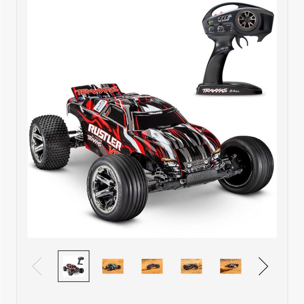 Traxxas Rustler Remote Control Car